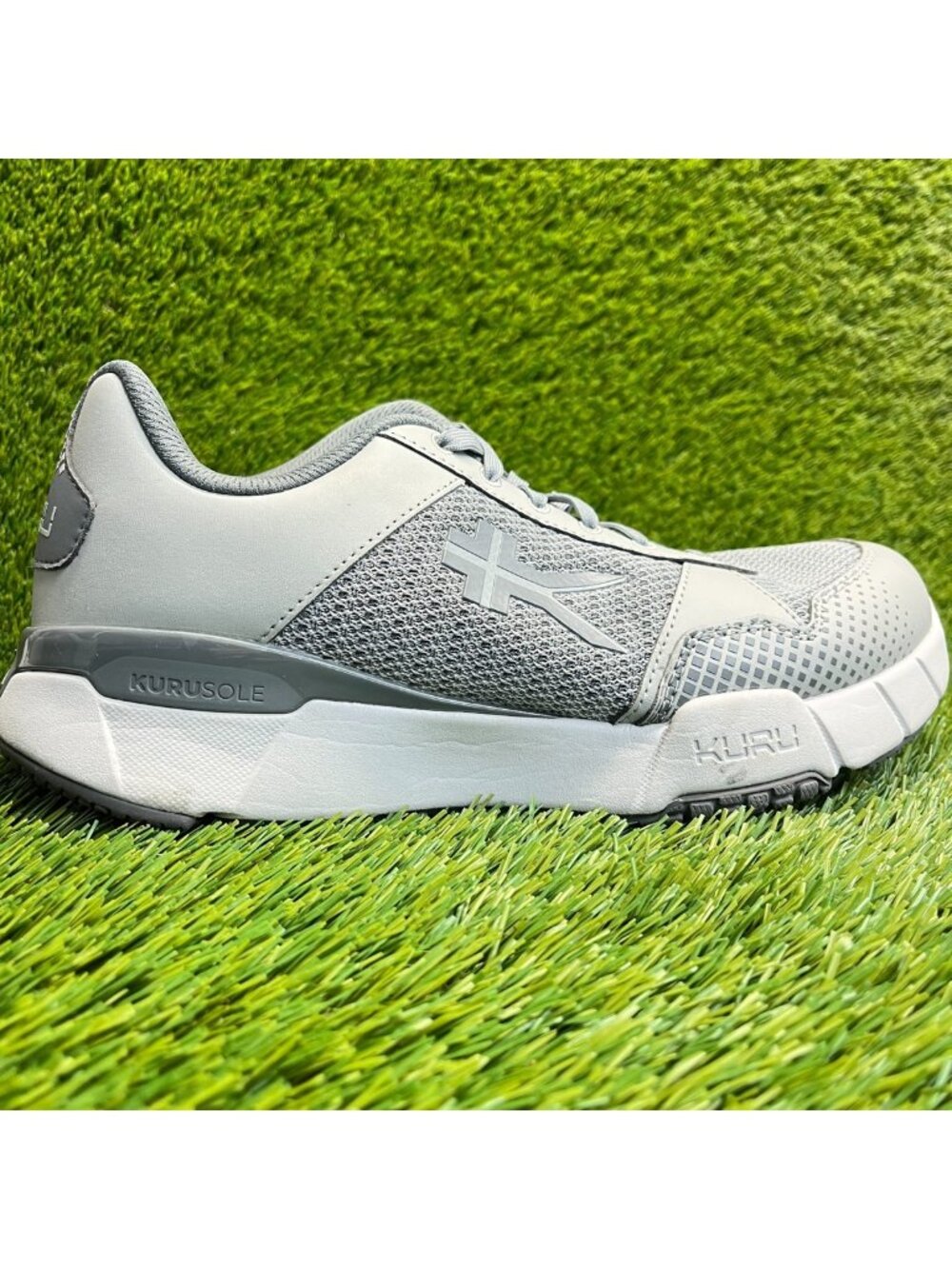 Kuru Quantum 2.0 Mens Size 9.5 Gray Athletic Running Walking Shoes Sneakers